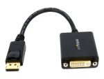 StarTech.com DisplayPort to DVI Adapter - DisplayPort to DVI-D Adapter/Video Converter 1080p - DP to DVI Monitor/Display Cable Adapter Dongle - DP to