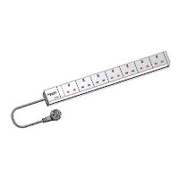 Actassi Power Distribution Rail 7 Sockets 19P BS - 1U