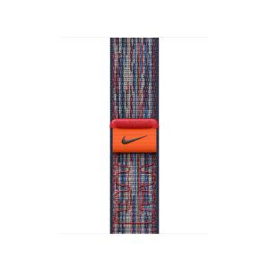 40mm Blue/red Nike Sport Loop