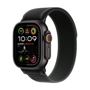 Watch Ultra 2 Gps + Cellular 49mm Black Titanium Case With Black Trail Loop - M/l (MX4V3QA/A)
