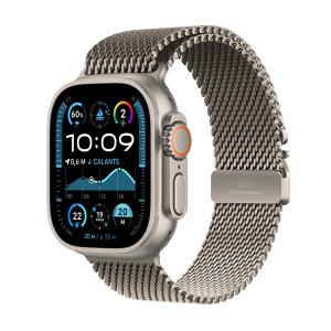 Watch Ultra 2 Gps + Cellular 49mm Natural Titanium Case With Natural Titanium Milanese Loop - (MX4M3QA/A)