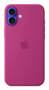 iPhone 16 Plus - Silicone Case With Magsafe - Fuchsia
