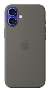iPhone 16 Plus - Silicone Case With Magsafe - Stone Gray