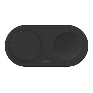 Boost Charge Pro 2in1 Qi2 15w Magnetic Charging Pad Black