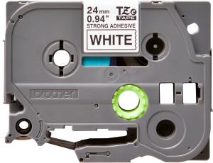 Tape 24mm Black On White (tze-s251)