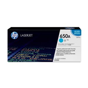 Toner Cartridge - No 650A - 15k Pages - Cyan