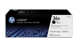 Toner Cartridge - No 36A - 2k Pages - Black - 2 Pack