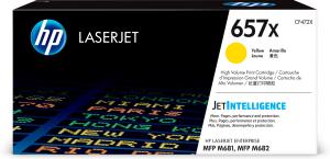 Toner Cartridge - No 657X - High Yield - 23k Pages - Yellow