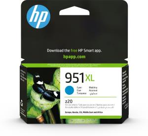 Ink Cartridge - No 951XL - 1.5k Pages - Cyan - Blister