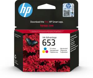 Ink Cartridge - No 653 - 200 Pages - Tri-color