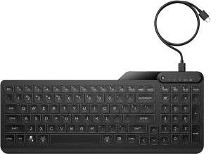 Multi-Device Wired Keyboard 405 - Backlit - Qwerty UK