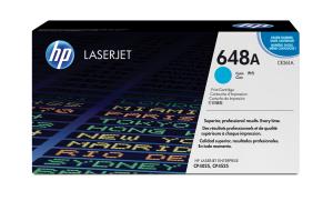Toner Cartridge - No 648A - 11k Pages - Cyan
