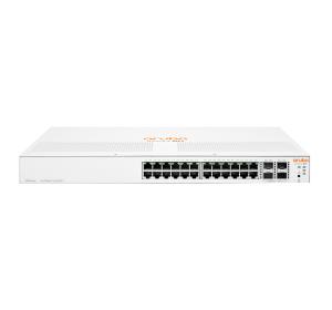 Aruba Instant On 1930 24G 4SFP/SFP+ Switch, 24 RJ-45 10/100/1000 ports, 4 SFP 1/10GbE ports
