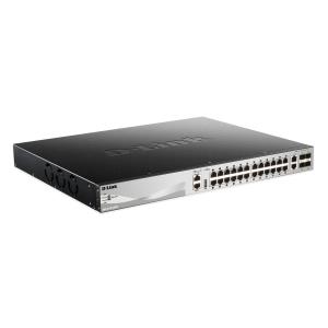 Switch Dgs-3130-30ps/si Gigabit Stackable 30-port Layer3 Managed