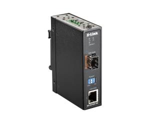 Media Converter Dis-m100g-sw Industrial 10/100/1000base-t To Sfp Media