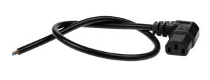 Mains Cable Angle C13-open 0.5m (5506-242)