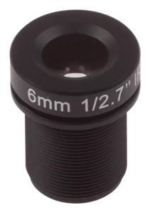 Lens 6.0mm F1.9 With M12 Thread Rem Ir Cut Filter 10 Pcs