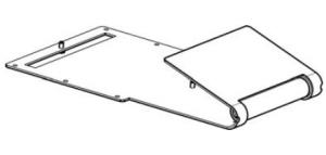 Ttp2000 Adapter For Roll Holder Below Position 250mm Dia Max