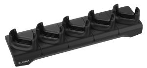 Tc51/56 5-slot Ethernet Cradle Charges Five Devices