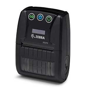 Zq210 - Printer - Mobile - 58mm - USB / Bluetooth With Linerless Platen Linerless Platen Including Cable USB Belt Clip Battery