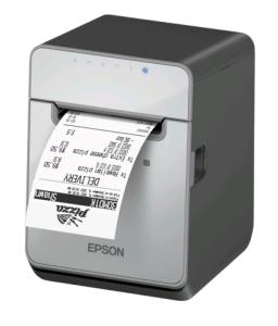 Tm-l100 (121a0) - Label Printer - Thermal - 80mm - USB / Ethernet And Charge Bluetooth Linerfree Black