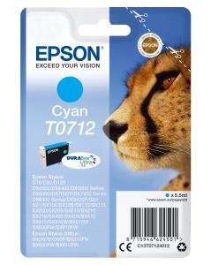 Ink Cartridge - T0712 - 5.5ml - Cyan