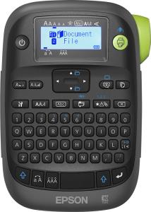 Portable Thermal Transfer Printer Labelworks Lw-400 180 Dpi Qwerty