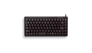 G84-4100 Compact Keys 86 Keyboard - Corded USB + Ps/2 - Black - Azerty French