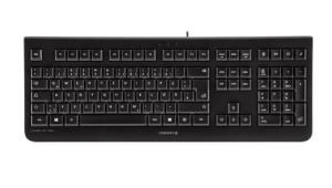 KC 1000 Flat Keyboard - Corded USB - Black - Azerty Belgian