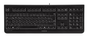 KC 1000 Flat Keyboard - Corded USB - Black - Qwerty Spanish