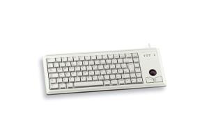 G84-4400 Compact Ultraflat - Keyboard with Trackball - Corded Ps/2 - Grey - Azerty French