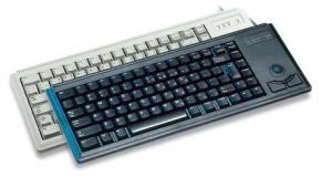 G84-4400 Compact Ultraflat - Keyboard with Trackball - Corded Ps/2 - Grey - Qwerty US/ Cyrillic