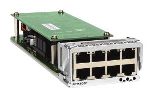 8x10GBASE-T PoE+ Port Card - 100M/1G/2.5G/5G/10G (APM408P)