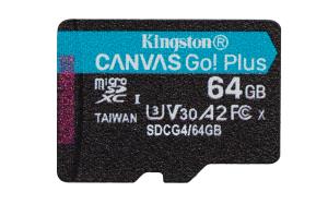 Micro Sdxc Card - Canvas Go Plus  - 64GB - Cl10 - Uhs-l A2 U3 Without Adapter