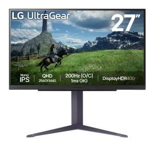 Gaming Monitor - Ultragear 27GS85Q-B - 27in - 2560 x 1440 (QHD) - Nano IPS 1ms 16:9