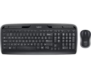 Wireless Desktop Mk330 - Black - Qwerty Uk
