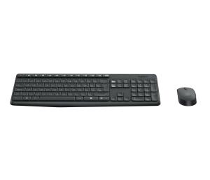 Mk235 Wireless Keyboard / Mouse Grey Qwertzu Ge