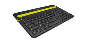 Bluetooth Multi-device Keyboard K480 Black Qwertzu German