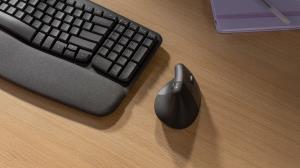 Lift Vertical Ergonomic Mouse - Right Handed - Wireless - Graphite Black