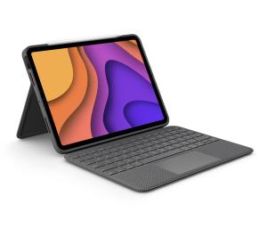 Folio Touch For iPad Air 4th Ge Oxford Grey Qwerty UK