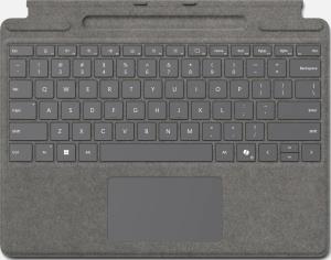 Surface Pro 8/9 Signature Copilot Type Cover - Platinum - Uk