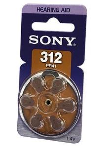 Hearing-aid Battery 4v 165mah 6pcs Pack Mercury Free Model
