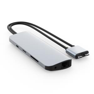 Hyperdrive Viper - USB-c Hub -  10-in-2 - Silver
