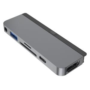 Hyper 6-in-1 iPad Pro USB-c Hub Grey
