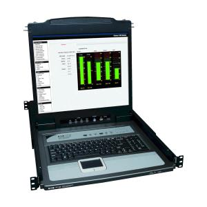 16-PORT 1U RACK-MOUNT CONSOLE KVM
