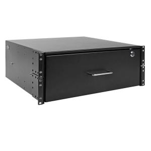 4U RACK-MOUNT STORAGE DRAWER LOCKING 22 KG CAPACITY