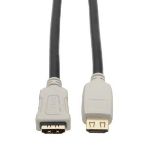 HDMI 2.0B EXTENSION CABLE GRIP CONNECTOR 4K ETHERNET M/F 6.09 M