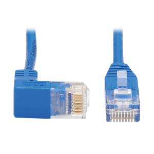 DOWN-ANGLE CAT6 GIGABIT MOLDED SLIM UTP ETHERNET CABLE (RJ45 RI