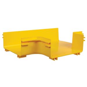 TOOLLESS HORZNTL 90-DEG T-JUNC FOR FIBER ROUTING SYSTEM/ 240 MM