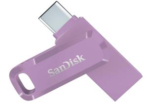 SanDisk Ultra Dual Drive Go - 256GB USB Stick - USB-C / USB-A - Purple